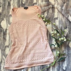 The Limited Embroidered Dressy Tank Top